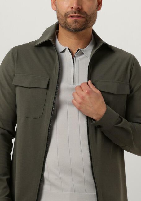 GENTI Surchemise S7103-1967 en vert - large