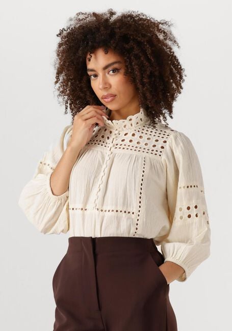 SECOND FEMALE BRUNIE BLOUSE Blouses Écru - large