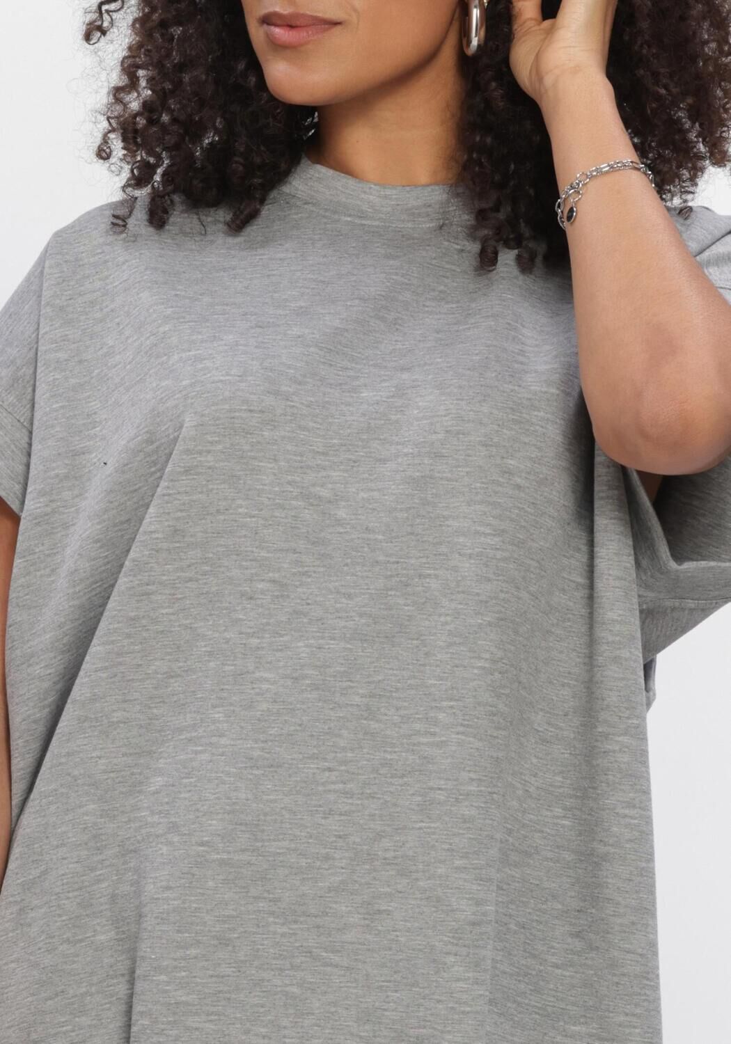 Grijze CO'COUTURE Mini jurk LANECC SWEAT DRESS - large
