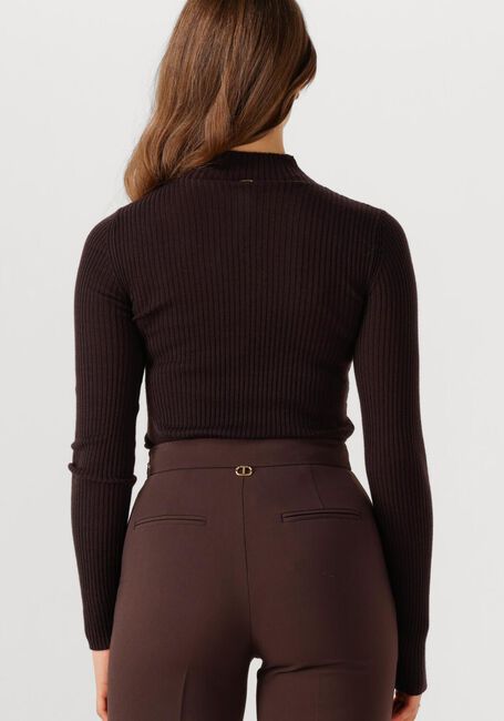 Bruine TWINSET MILANO Top 252TT3111 - large