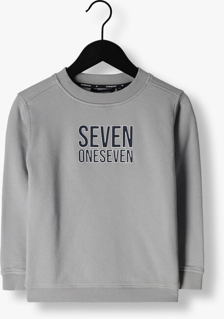 Grijze SEVENONESEVEN Sweater ROUND NECK SWEATER - large