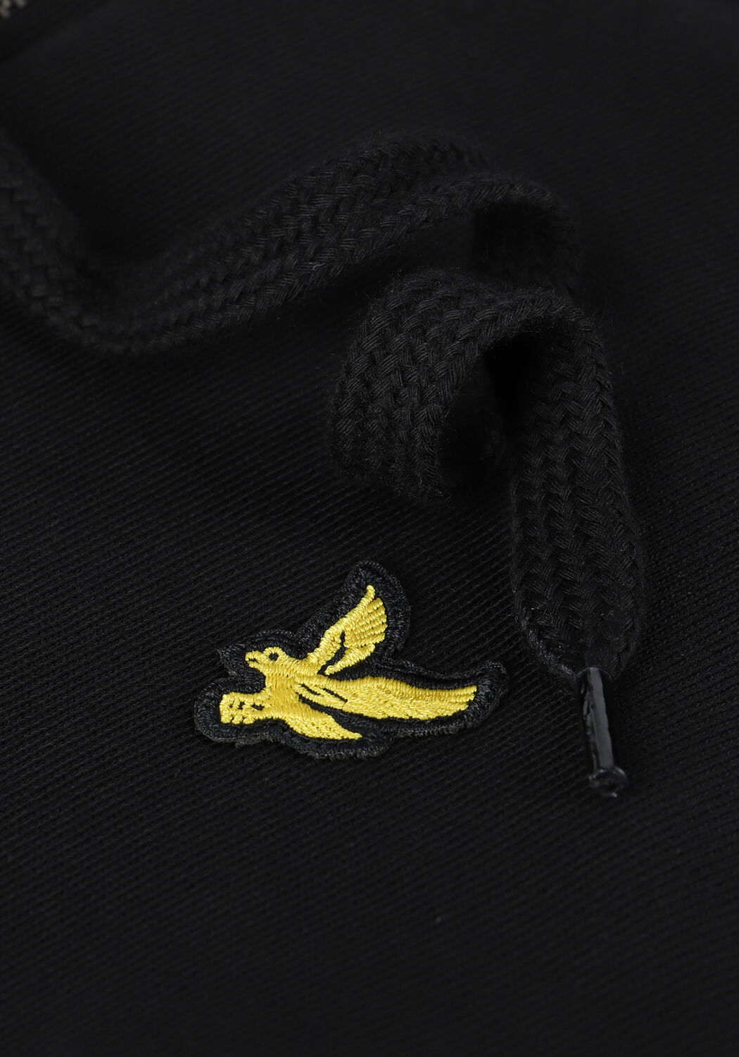 Zwarte LYLE & SCOTT Vest ZIP THROUGH HOODIE - large