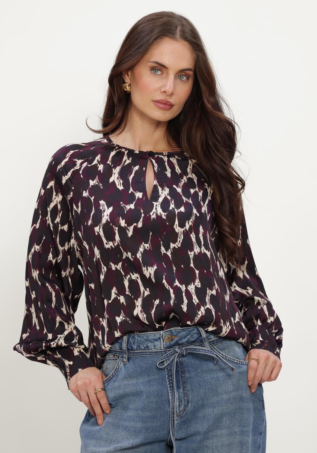 Multi STUDIO ANNELOES  Charleze animal top - large