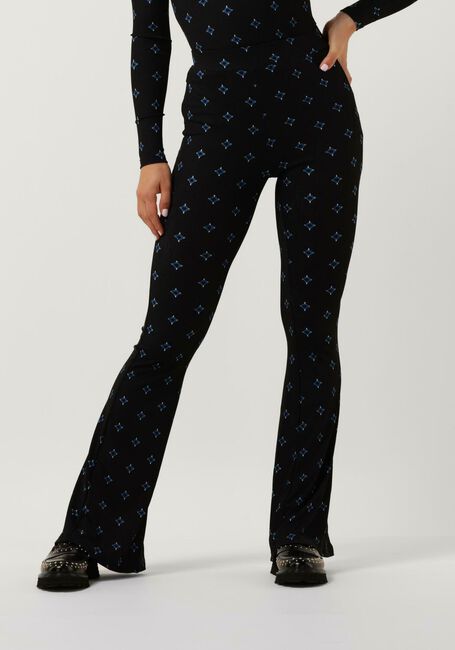 Zwarte REFINED DEPARTMENT Flared broek ABBA - large