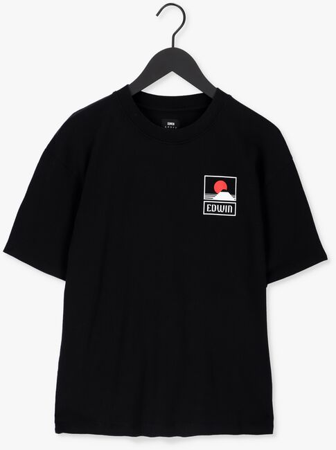 EDWIN T-shirt SUNSET ON MT. FUIJ TS en noir - large