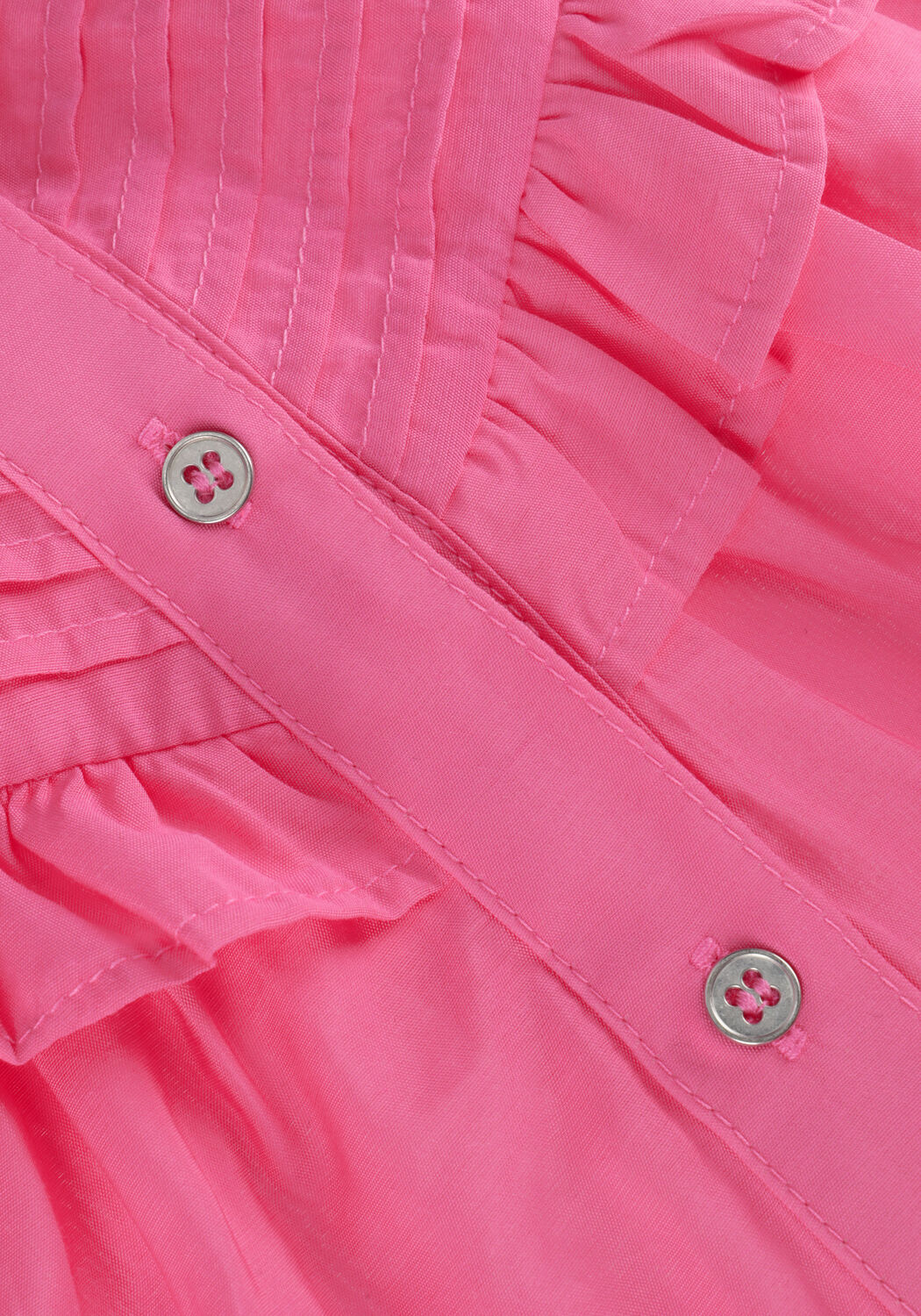 CO'COUTURE CALLUM FRILL SHOULDER SHIRT Blouses en rose - large