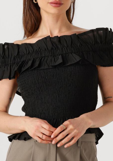 Zwarte COPENHAGEN MUSE Top CM MOLLY BLOUSE - large