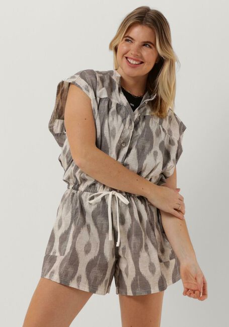 10DAYS Combishorts PLAYSUIT IKAT Écru - large