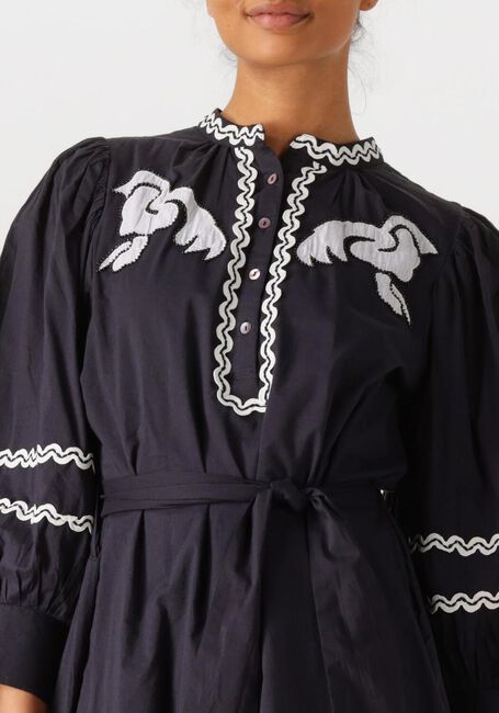 ANTIK BATIK Robe midi DALI DRESS en noir - large