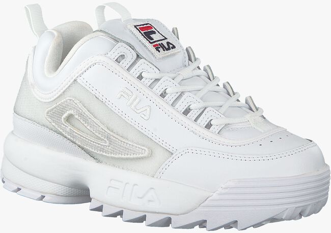 Witte FILA Sneakers DISRUPTOR II PATCHES WMN  - large