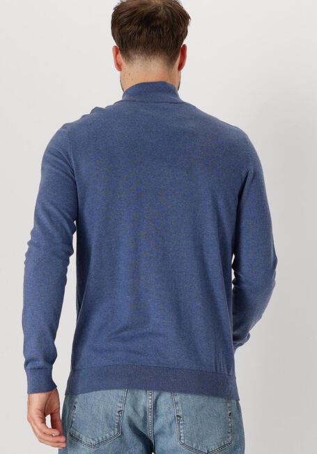 SELECTED HOMME Pull SLHBERG HALF ZIP CARDIGAN NOOS en bleu - large