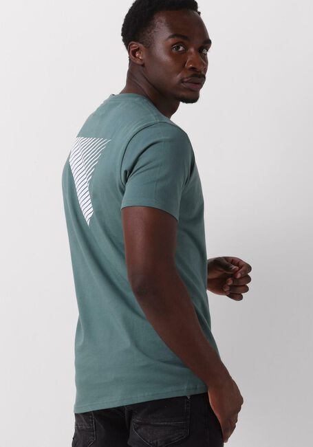 PURE PATH T-shirt TSHIRT WITH FRONT AND BACK PRINT en vert - large