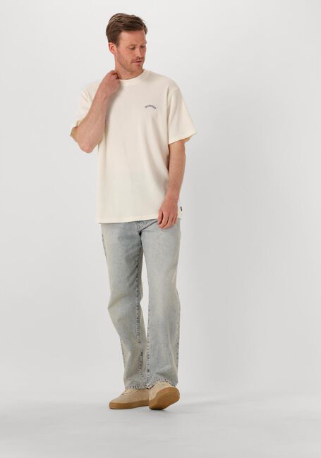 WOODBIRD T-shirt WBBAINE WAFFEL TEE Blanc - large