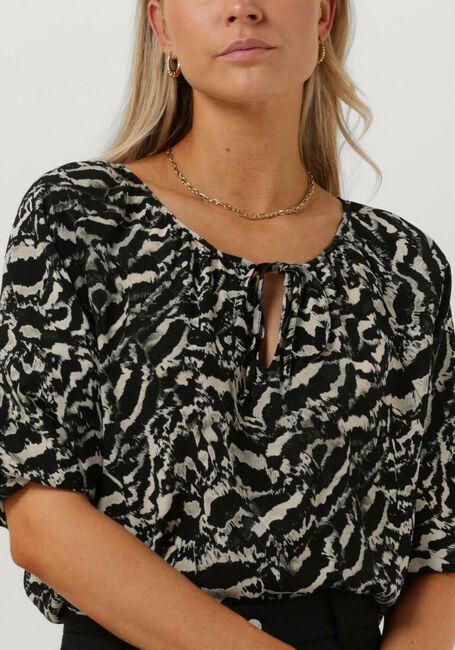 VANILIA PUFF SLEEVE TOP Blouses en gris - large