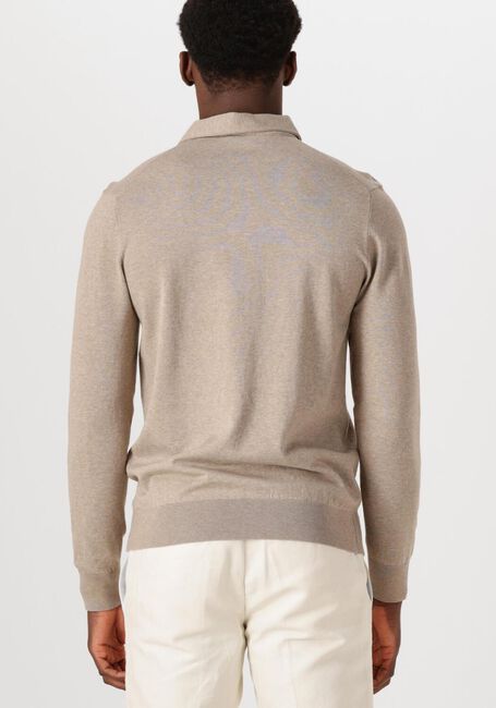 Beige PROFUOMO Trui POLO ONEPIECE LUXURY BASIC - large