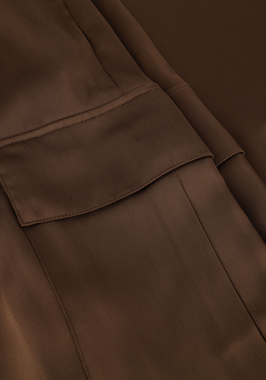 ANOTHER LABEL Pantalon cargo FLORENTINA PANTS en marron - large