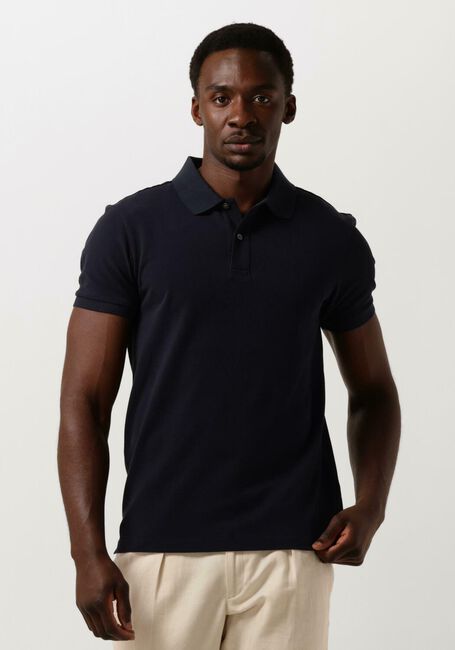 Donkerblauwe PROFUOMO Polo POLO SHORT SLEEVE - large