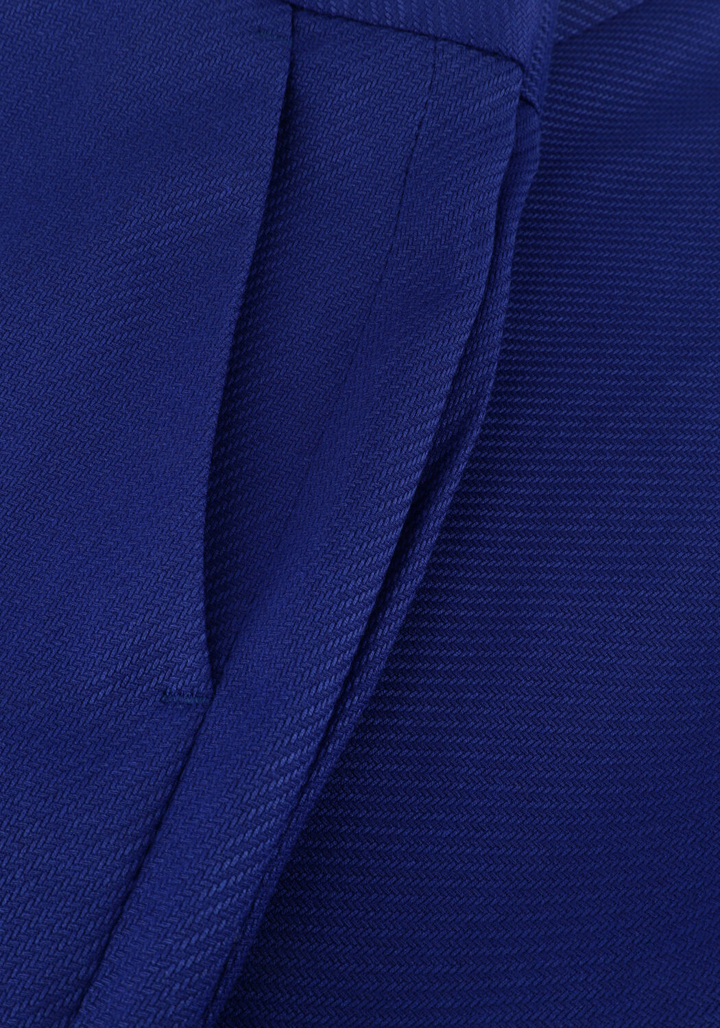 Blauwe SCOTCH & SODA Wijde broek HAILEY - HIGH-RISE STRAIGHT LEG TROUSERS - large