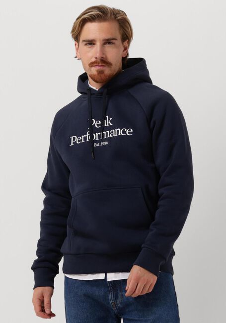 PEAK PERFORMANCE Chandail ORIGINAL HOOD en bleu - large