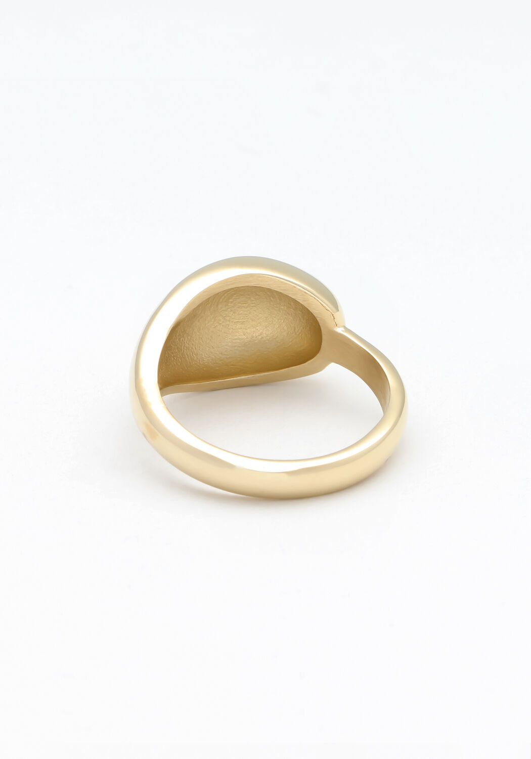 NOTRE-V Anneau RING ORGANIC Dor&eacute; - large