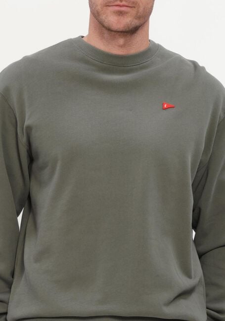 Groene FOR&Eacute;T Sweater FLAG SWEATSHIRT - large