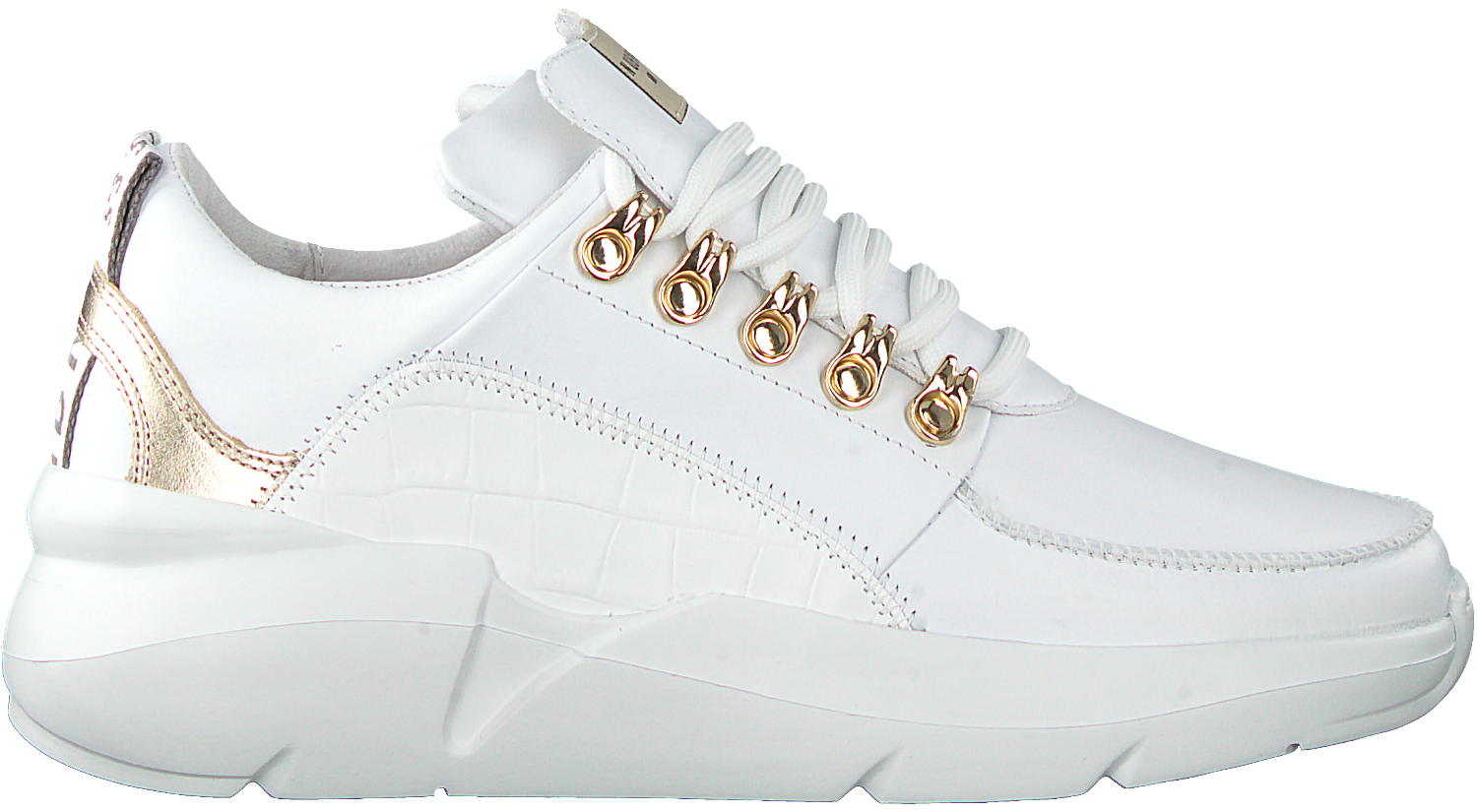 Witte NUBIKK Lage sneakers LUCY ROYAL | Omoda