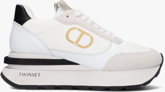 Witte TWINSET MILANO Lage sneakers 222TCP080 - large