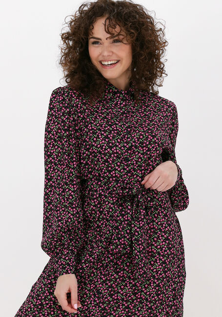 COLOURFUL REBEL Robe midi KERA SMALL FLOWER MAXI SHIRT DRESS en rose - large