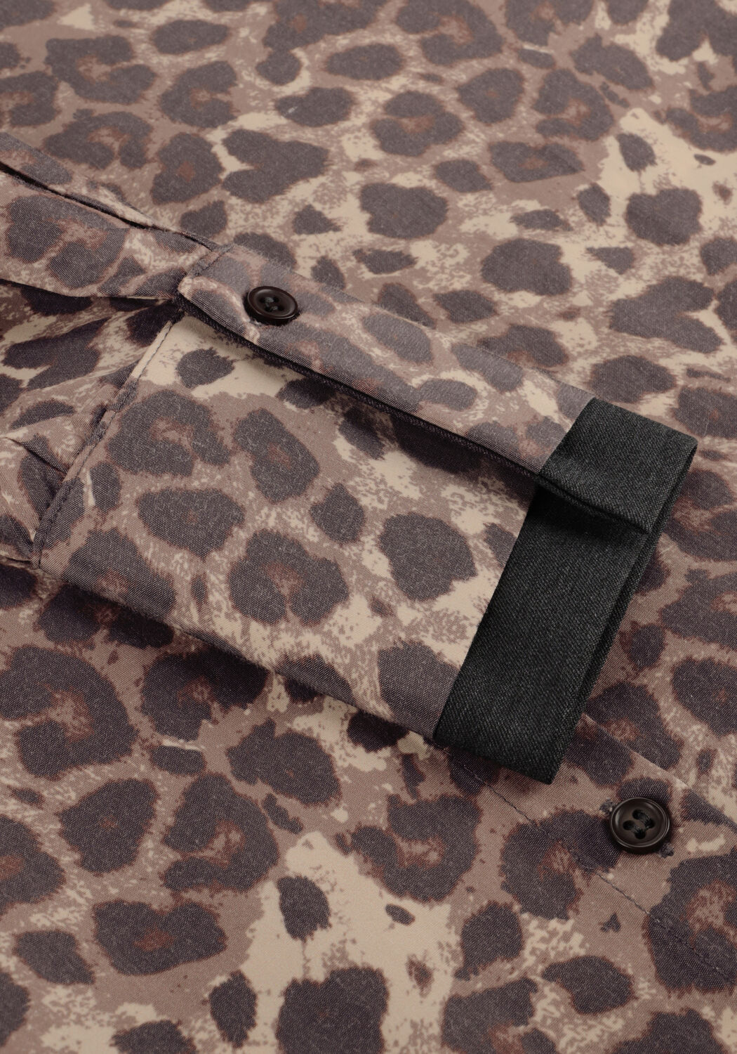 Bruine JANSEN AMSTERDAM  KESSA BLOUSE WA 738 NECKTIE - large