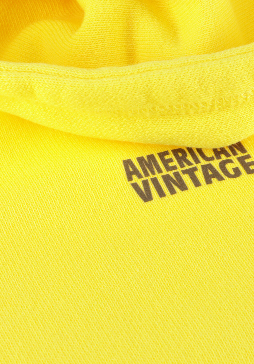 AMERICAN VINTAGE IZUBIRD HOODIE Pulls & Gilets en jaune - large