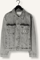 CALVIN KLEIN Veste en jean REGULAR 90'S DENIM JACKET en gris CALVIN KLEIN Veste en jean REGULAR 90'S DENIM JACKET en gris - medium