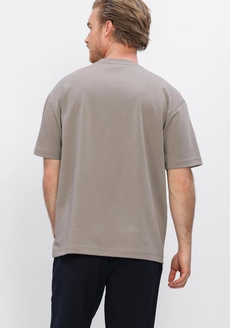 GENTI T-shirt T-SHIRT SS 1227 en taupe - large