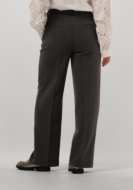 Donkergrijze Y.A.S. Pantalon YASLIKKA HW WIDE PANTS - large