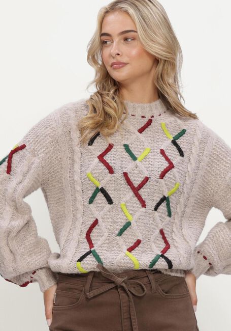 POM AMSTERDAM Pull CABLE PINK en rose - large
