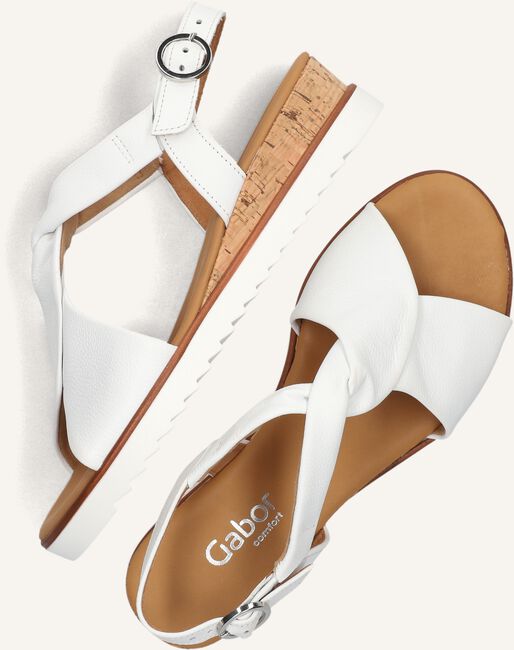Witte GABOR Sandalen 751.1 Witte GABOR Sandalen 751.1 - large