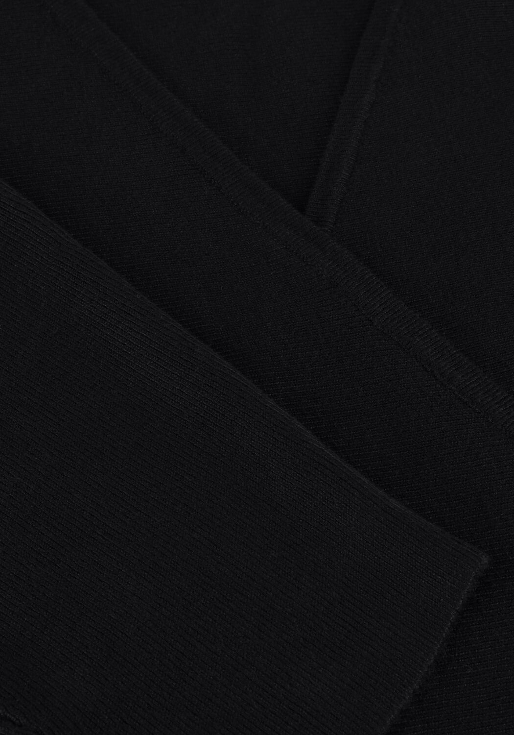 Zwarte OBJECT Trui OBJRADJA KNIT L/S RE PULLOVER - large