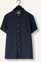 Donkerblauwe SCOTCH & SODA Casual overhemd LINEN SHIRT Donkerblauwe SCOTCH & SODA Casual overhemd LINEN SHIRT - medium