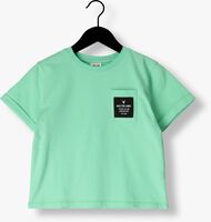 ALIX MINI T-shirt KNITTED T-SHIRT CHEST POCKET Menthe - medium