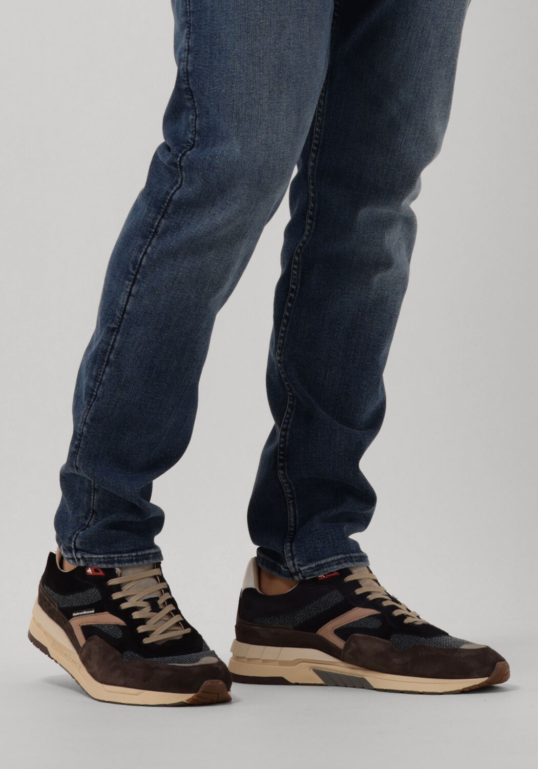 Blauwe FLORIS VAN BOMMEL Sneakers SFM-10176 - large