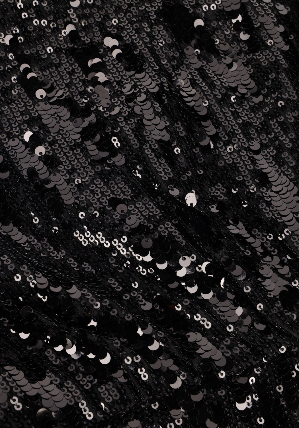 Zwarte SELECTED WOMEN Mini jurk SLFARI-COLYN LS SHORT SEQUINS - large