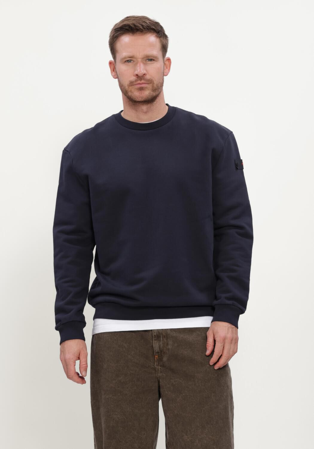 Donkerblauwe PEUTEREY Sweater SAIDOR B FW 03 - large