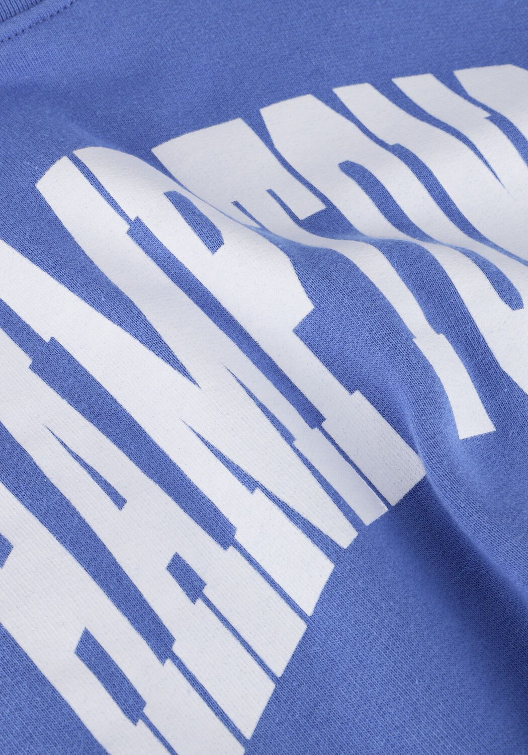 Blauwe PENN & INK Sweater SWEATER PRINT - large