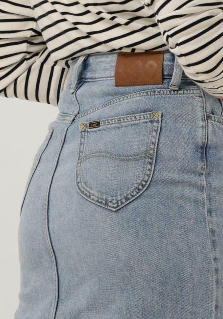 LEE Jupe midi MIDI SKIRT L38FHLB20 en bleu - large