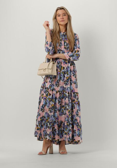 Blauwe LOLLYS LAUNDRY Maxi jurk NEE DRESS 1 - large