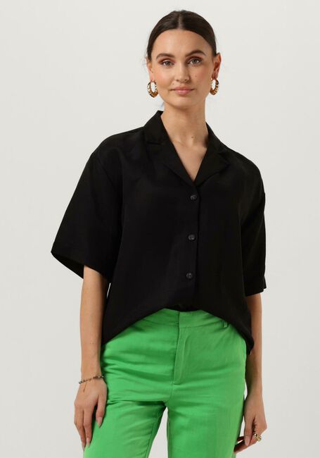 Zwarte SCOTCH & SODA  CAMP SHIRT - large