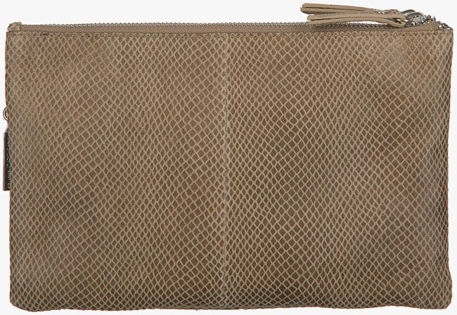 Taupe LOULOU ESSENTIELS Clutch 04CLUTCHM QUEEN  - large