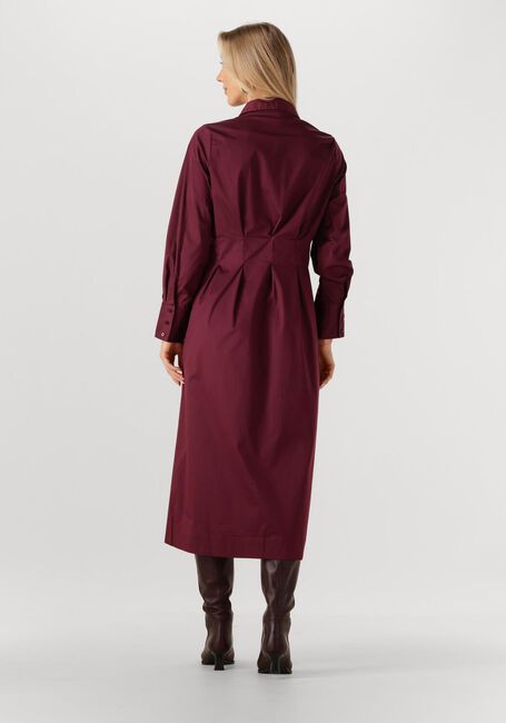 Bordeaux CO'COUTURE Midi jurk POPPY SHIRT LONG DRESS - large