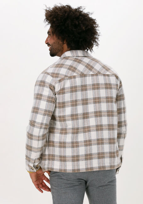 SELECTED HOMME Surchemise SLHMARVIN OVERSHIRT JKT W en beige - large
