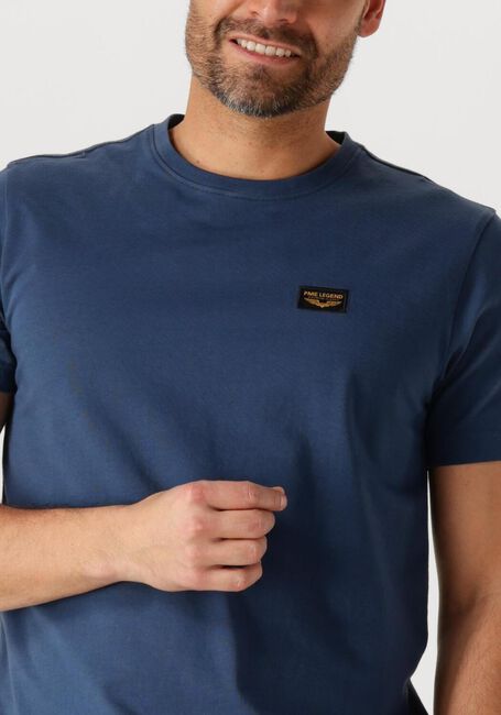 PME LEGEND T-shirt SHORT SLEEVE R-NECK GUYVER TEE Bleu foncé - large