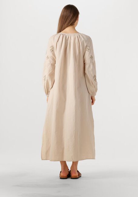 Zand SUMMUM Maxi jurk LONG DRESS LINEN HEAVY EMBROIDERY - large